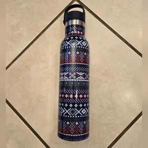 TAL Patterned Insulated Double Wall Stainless Steel Water Bottle -